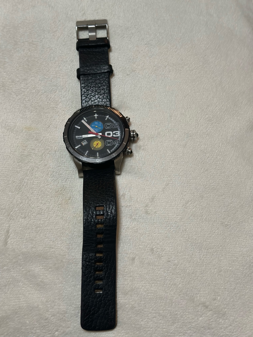 Diesel DZ4331 Black Chronograph with Multicolor Dial Watch - Picture 2 of 7